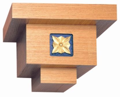 Wall Mount Pedestal 14 W X 13 D 10